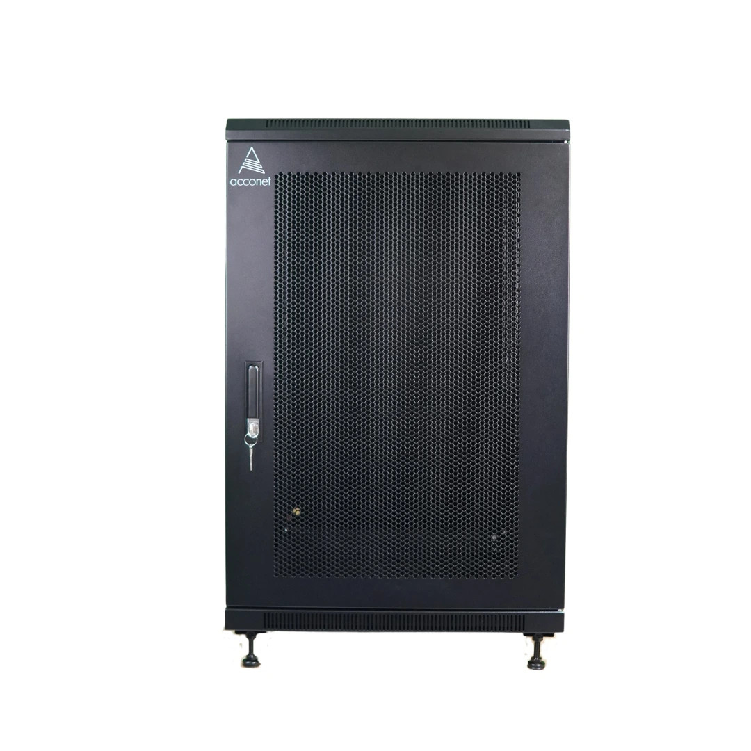 Acconet 18U Unassembled Floor Standing 600mm Cabinet Perforated Acconet 18U Unassembled Floor Standing 600mm Cabinet Perforated