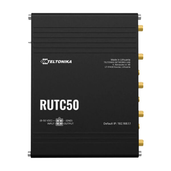 Teltonika industrial 5G Wireless Router with WiFi 6 | RUTC50