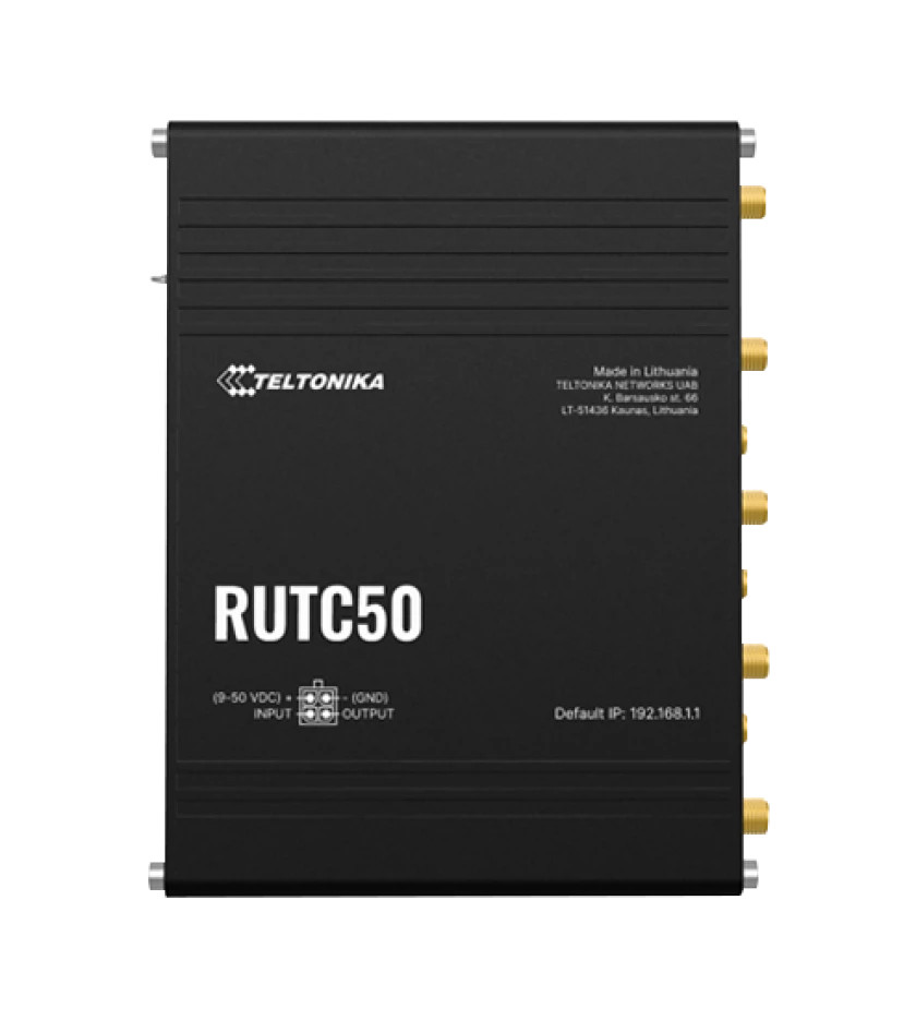 Teltonika industrial 5G Wireless Router with WiFi 6 | RUTC50 Teltonika industrial 5G Wireless Router with WiFi 6 | RUTC50