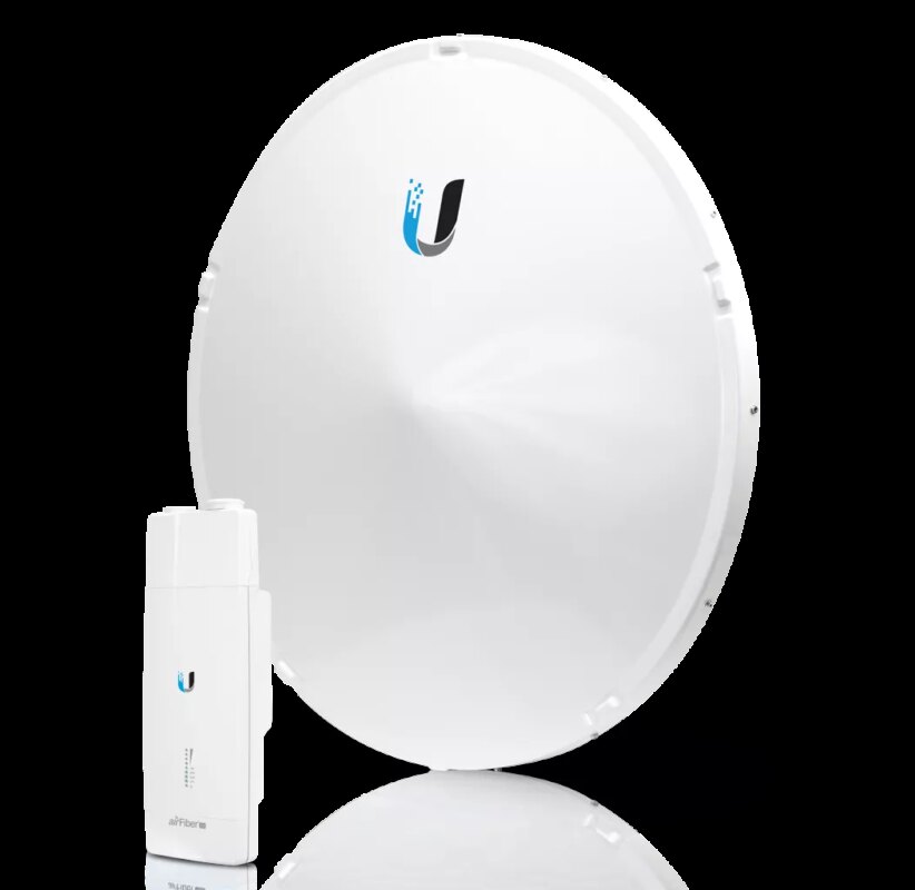 Ubiquiti UISP airFiber 11GHz Dish Radio and Duplexer Kit Includes POE Injector | AF11-Complete-LB