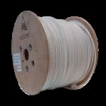 Acconet CAT6 Indoor Ethernet Cable 500m White Solid Copper UTP Roll | CAT6-500-SC