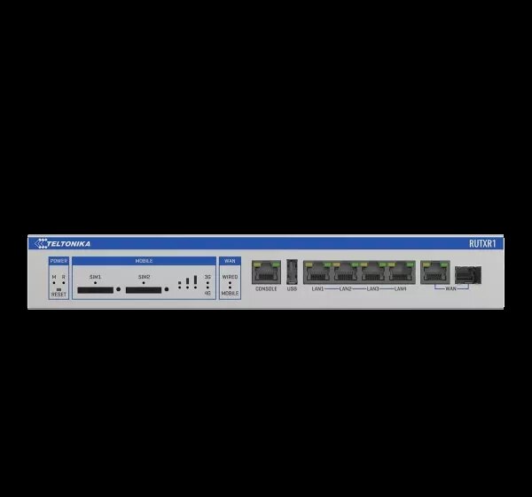 Teltonika WiFi 5 Enterprise Rack-Mountable SFP/LTE Router | RUTXR1