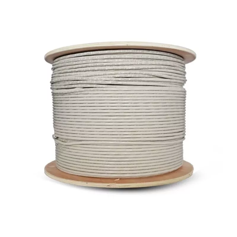 Essential CAT6 Indoor Ethernet Cable 500m Grey Solid Copper UTP Roll | CAT6-500-SC-GEN Essential CAT6 Indoor Ethernet Cable 500m Grey Solid Copper UTP Roll | CAT6-500-SC-GEN