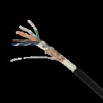 Acconet CAT5 UV Outdoor Ethernet Cable 305m Black Solid Copper SF/TP Pull Box | CAT5U-305-SC