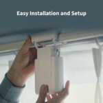 Aqara E1 Smart Curtain Driver Rod Version | CM-M01-ROD - Image 4