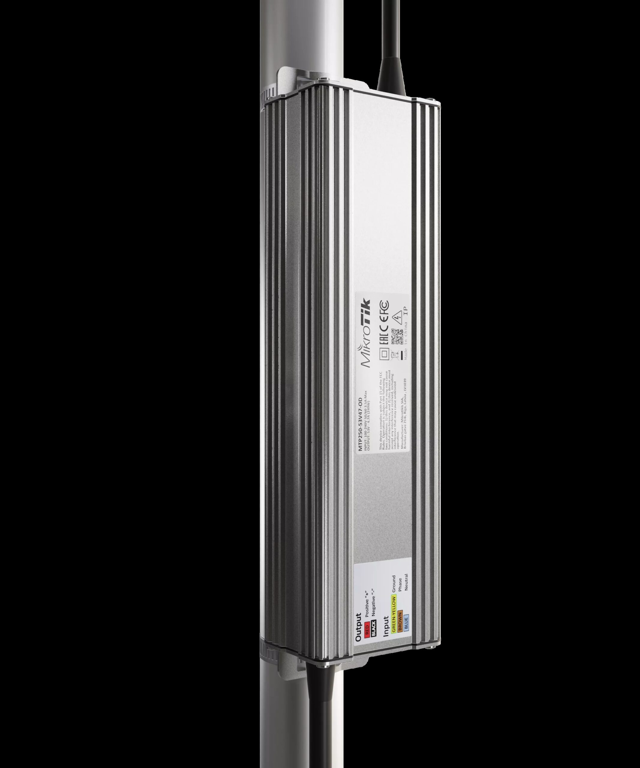 MikroTik Outdoor AC/DC Power Supply 53V 250W Output | MT-RBMTP250-53V47 MikroTik Outdoor AC/DC Power Supply 53V 250W Output | MT-RBMTP250-53V47