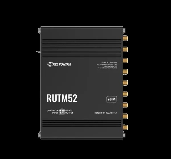Teltonika Dual 5G Industrial Router | RUTM52