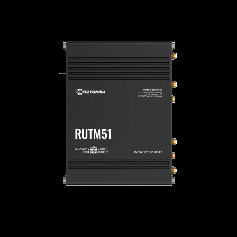 Teltonika Industrial 5G Dual SIM Router | RUTM51