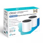 TP-Link Deco AX3000 Whole Home Mesh Wi-Fi 6 System (2 Pack) - Image 2