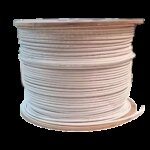 Acconet CAT6 Indoor Ethernet Cable 500m White CCA STP Roll | CAT6-500-STP