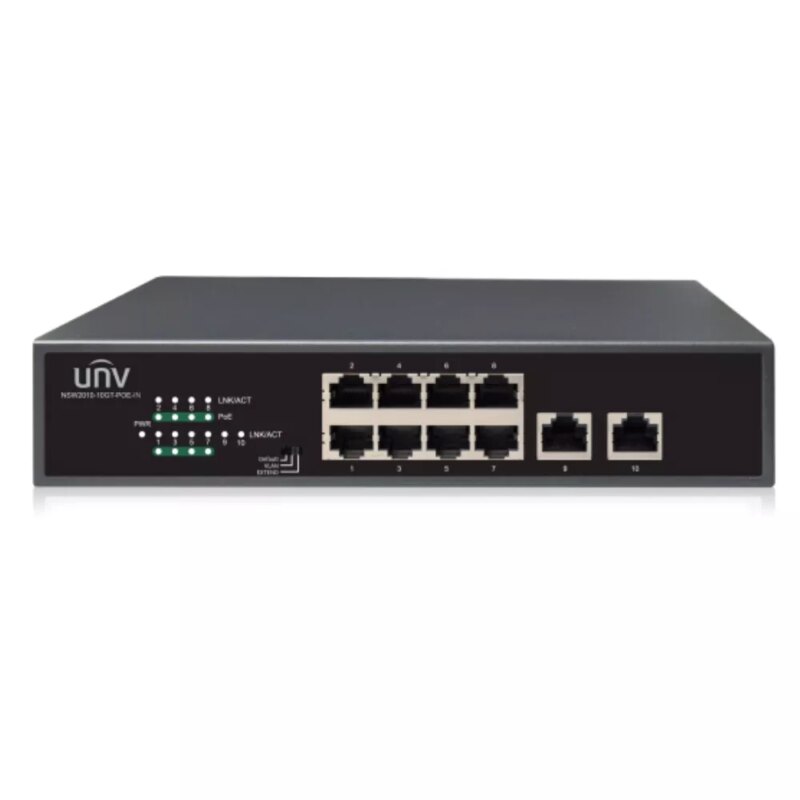 UNV - 8x Gigabit PoE Ethernet Port Switch