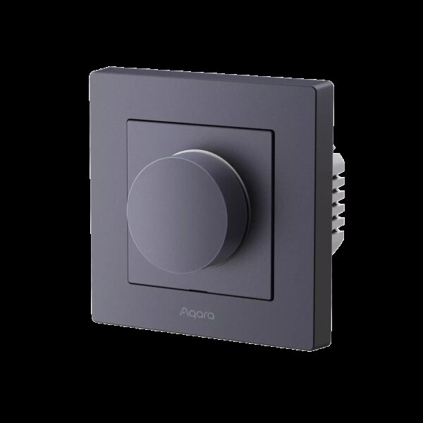 Aqara Dimmer Switch H2 EU 2 in 1 With Neutral & No Neutral (Grey) | AQ-CTRL-DIM-SW-WALL-G
