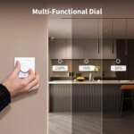 Aqara Dimmer Switch H2 EU 2 in 1 With Neutral & No Neutral (Grey) | AQ-CTRL-DIM-SW-WALL-G - Image 6