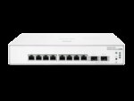 HPE Networking Instant On 1830 8 port Gb 4 port POE 65W Switch | ARU-IO-SW18308G