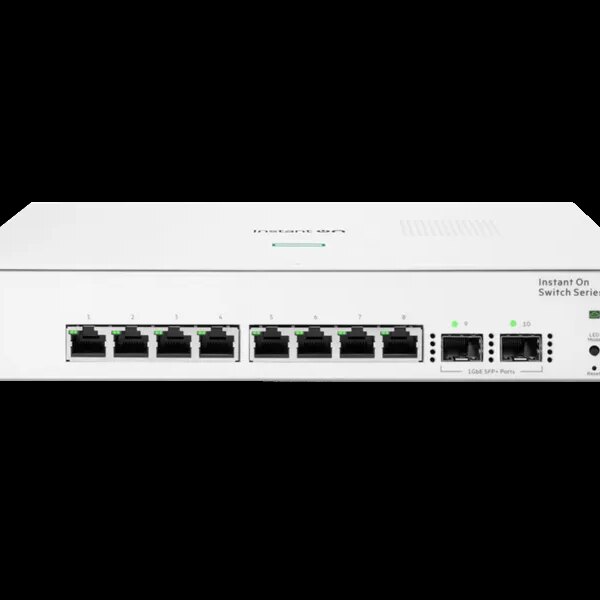 HPE Networking Instant On 1830 8 port Gb 4 port POE 65W Switch | ARU-IO-SW18308G