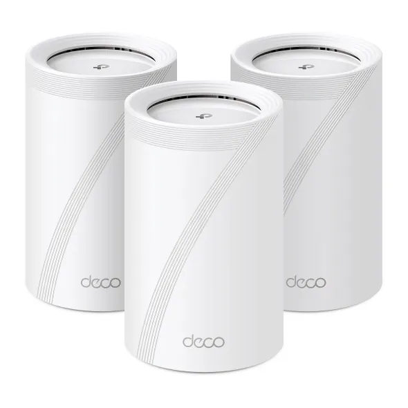 TP-Link Deco Wi-Fi 7 Mesh System (3-Pack) | TP-DECOBE65-3P