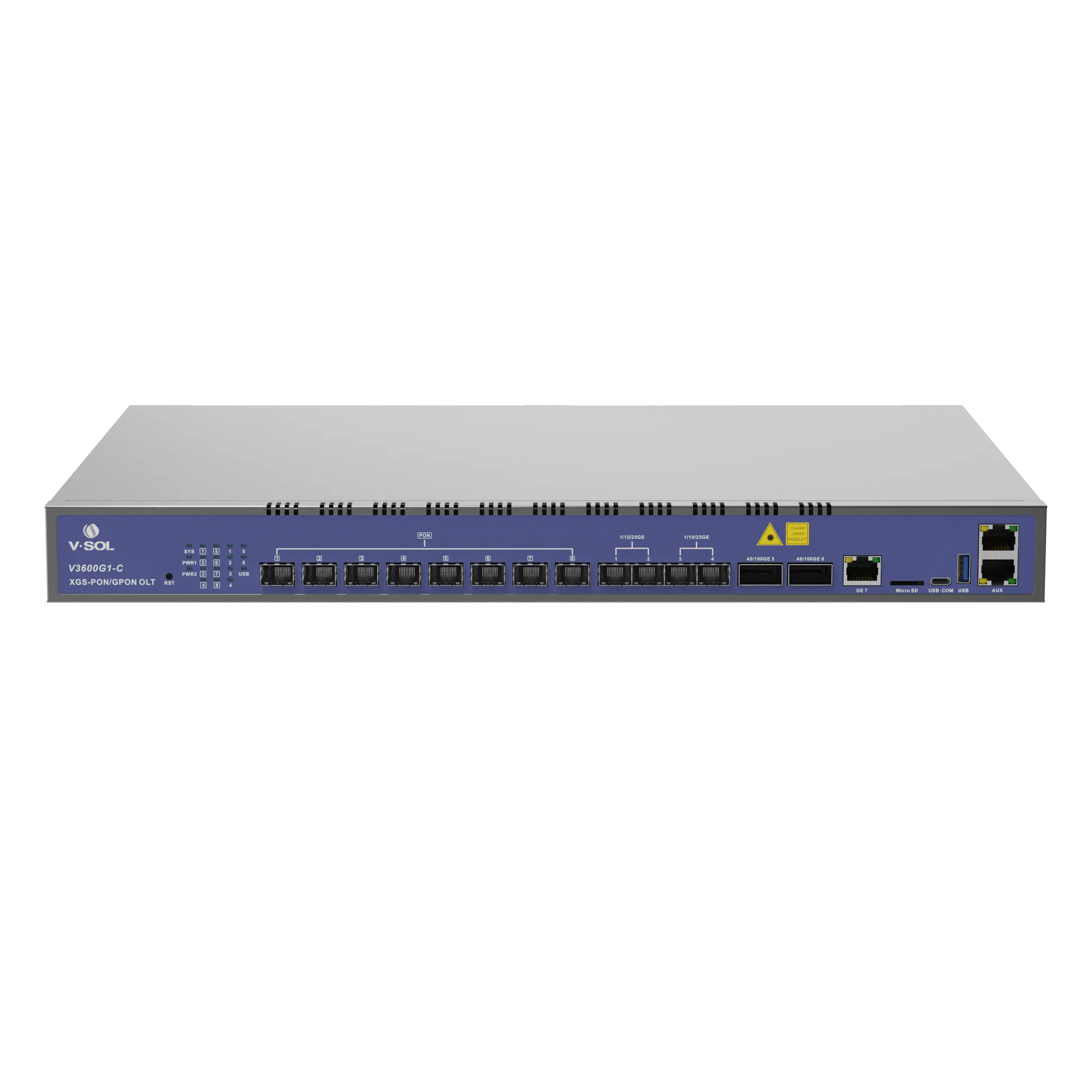 VSOL 8-Port XGS-PON Combo OLT | VSOL-V3600-XG8-C VSOL 8-Port XGS-PON Combo OLT | VSOL-V3600-XG8-C