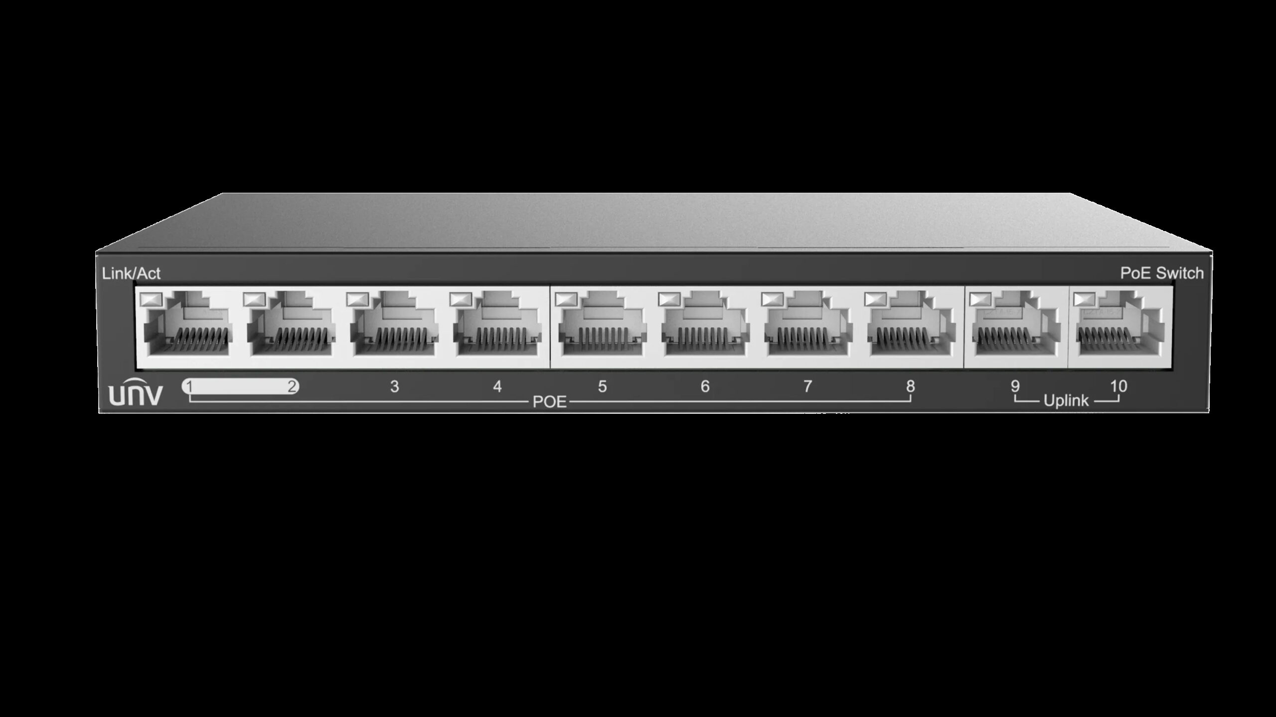 Uniview UNV 8-Port PoE Switch 88W with 2 Uplinks | NSW2020-10T-POE-IN Uniview UNV 8-Port PoE Switch 88W with 2 Uplinks | NSW2020-10T-POE-IN