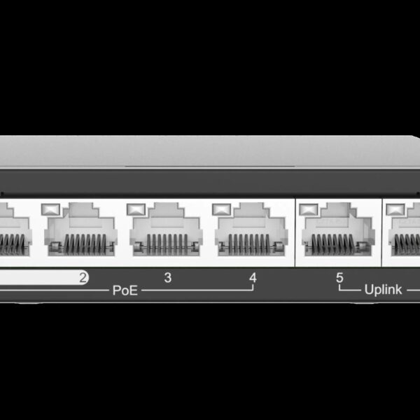 Uniview UNV 6-Port Unmanaged PoE Switch | NSW2020-6T-POE-IN