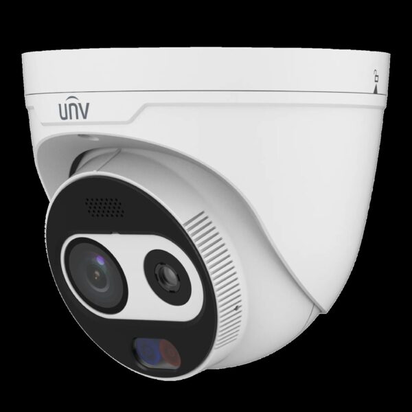 Uniview UNV 4MP Thermal Dual Spectrum Turret IP Camera 4mm(3mm Thermal) | TIC3612SA-F3-4F4AC-I1