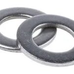 Flat Zinc Plated 8x25x2 Washer | 16 pack