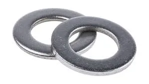 Flat Zinc Plated 8x25x2 Washer | 16 pack