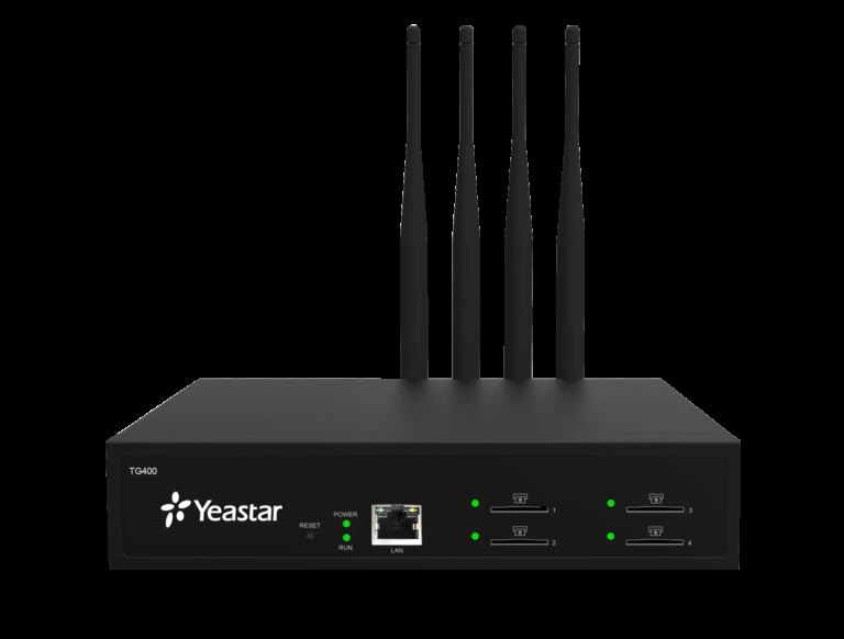 Yeastar 4 Port 4G LTE VoIP Gateway | TG400L