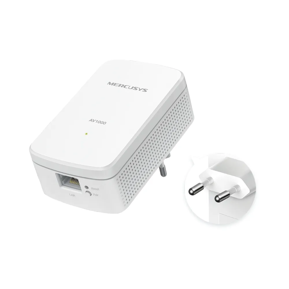 Mercusys AV1000 Gigabit Powerline Kit | MRC-MP500-KIT Mercusys AV1000 Gigabit Powerline Kit | MRC-MP500-KIT