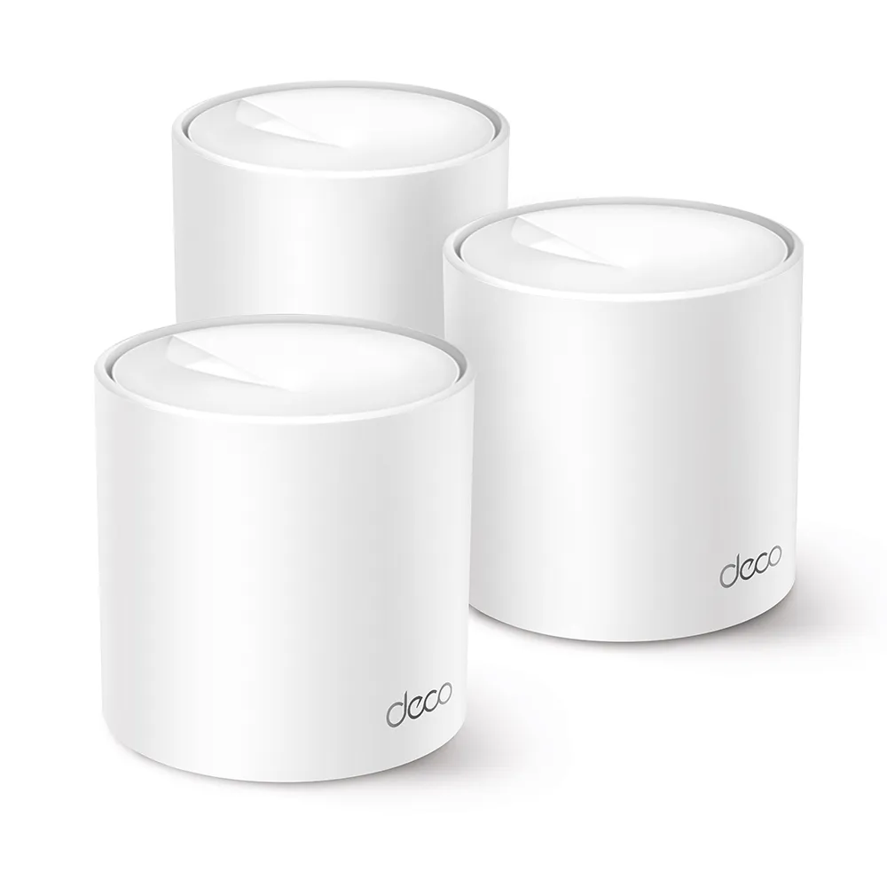 TP-Link Deco AX1500 router Whole Home Mesh Wi-Fi 6 System (3 Pack) TP-Link Deco AX1500 router Whole Home Mesh Wi-Fi 6 System (3 Pack)