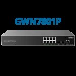 Grandstream Enterprise L2++ 8 port Managed GbE PoE Switch 120W | GWN7801P-PRO