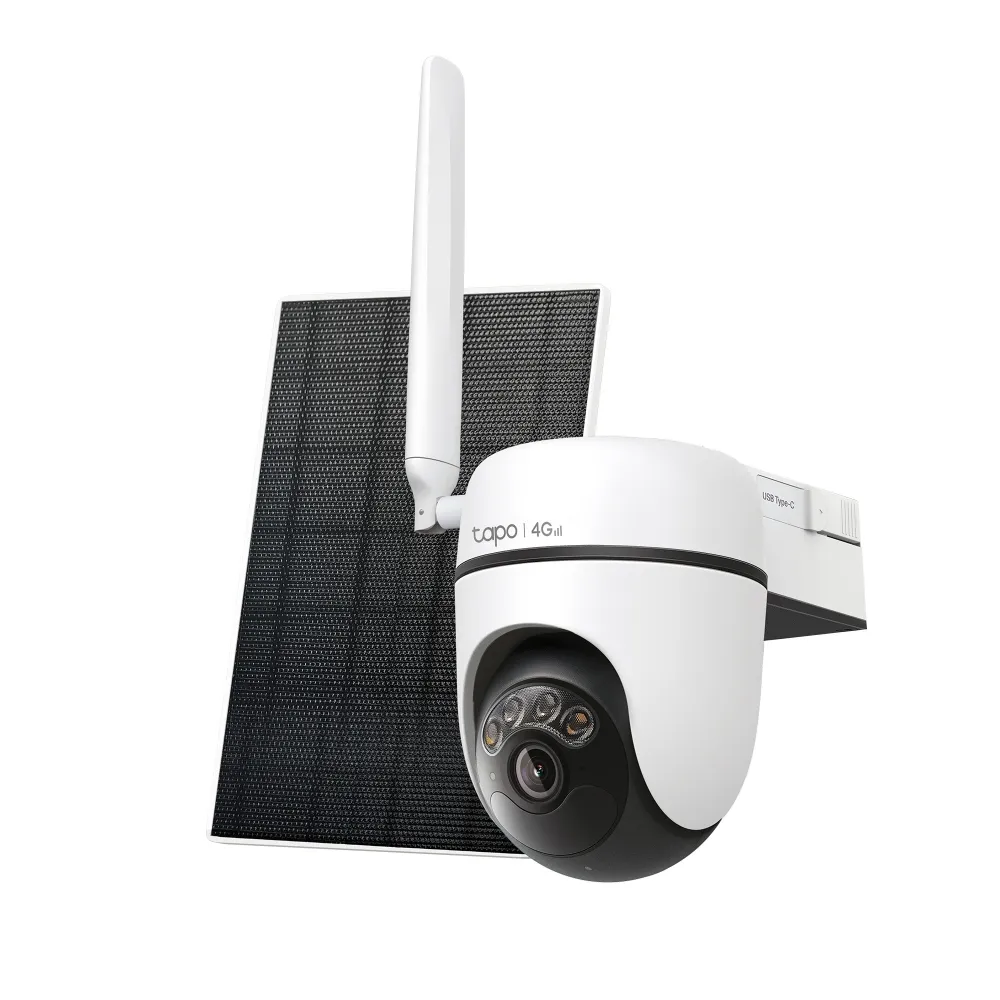 TP-Link Solar-Powered Pan/Tilt 4G LTE Security Camera Kit | Tapo C615G KIT TP-Link Solar-Powered Pan/Tilt 4G LTE Security Camera Kit | Tapo C615G KIT