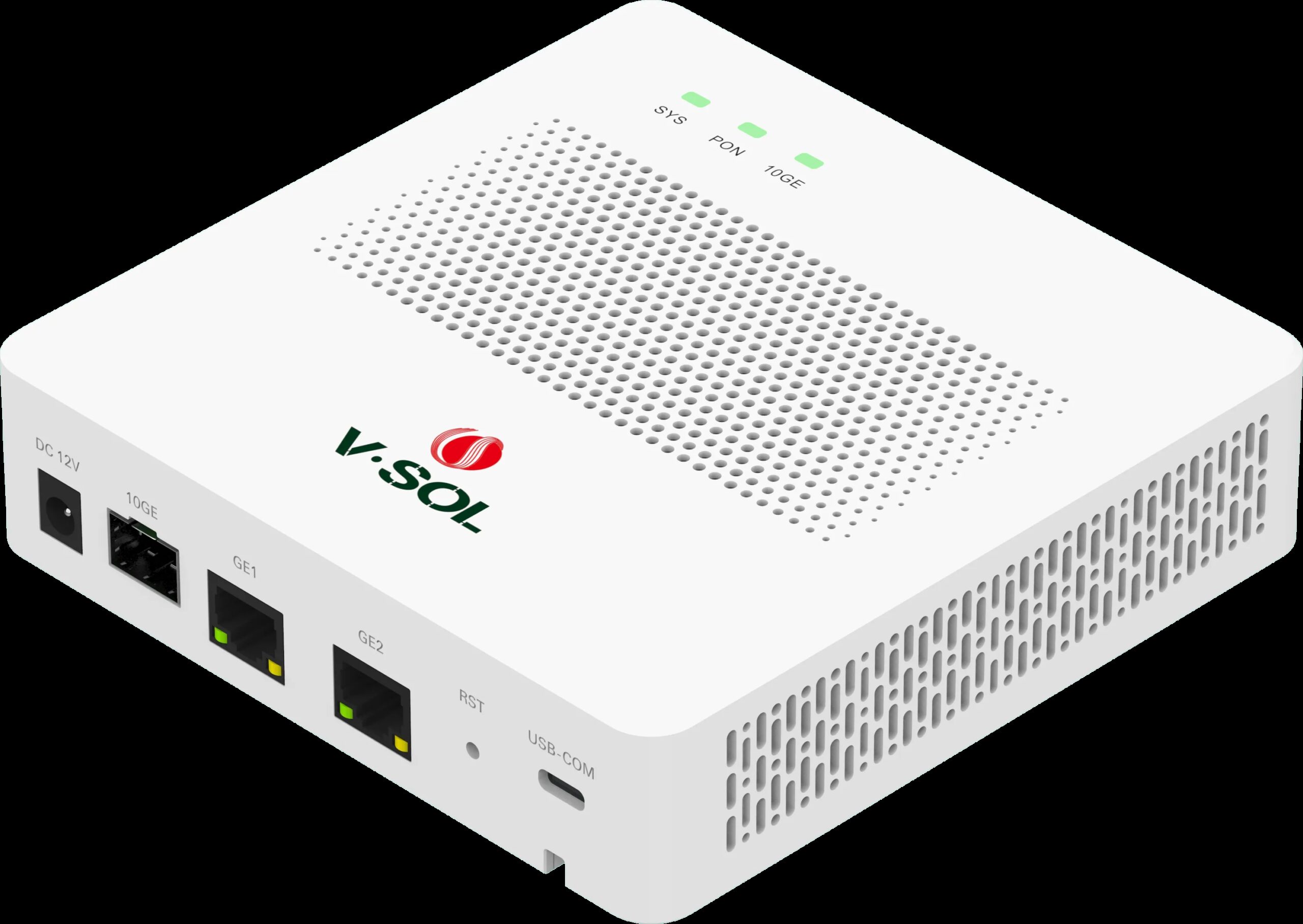 VSOL 1 Port Mini GPON OLT with built-in C++ GPON SFP 1:64 | V1600GS-R VSOL 1 Port Mini GPON OLT with built-in C++ GPON SFP 1:64 | V1600GS-R