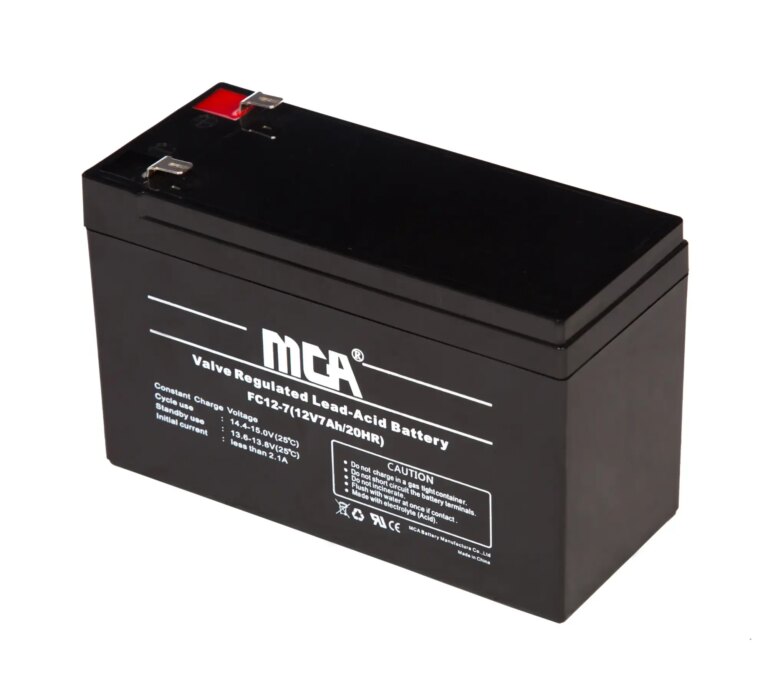MCA  AGM - General Purpose Battery  12V/ 7A