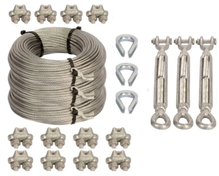 Acconet Lattice Mast AF480 Guy Rope Kit 12m