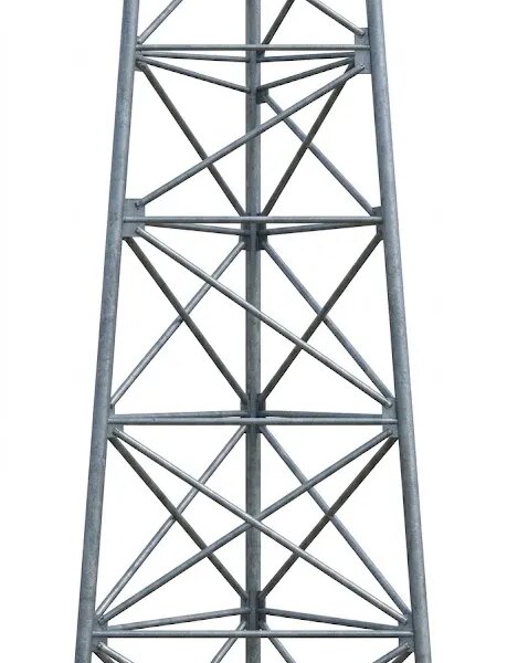Acconet Lattice Mast AF1200-480 Conical Base 2 x 3m sections