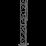 Lattice Mast Y-Base Assembly - Y-Base attached to First 3m Section