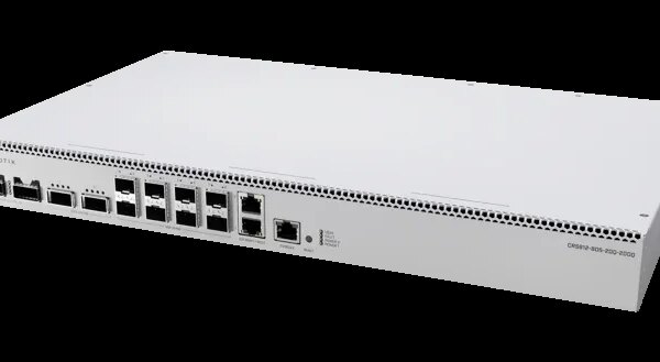 MikroTik 400G Cloud Router Switch | CRS812-8DS-2DQ-2DDQ-RM
