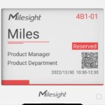 Milesight IoT E-Ink Display 4.2 inch | MLS-SNSR-DS3604