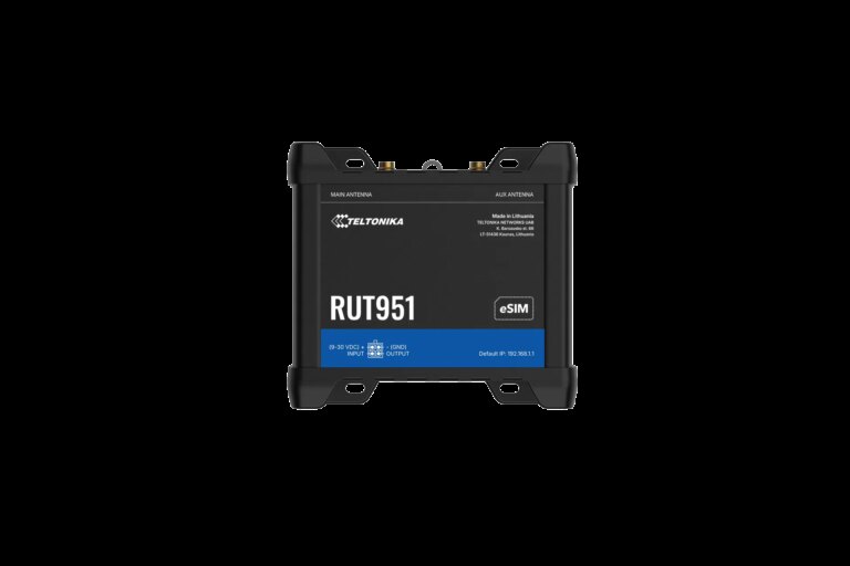 Teltonika Industrial 4G WiFi IoT Router E-Sim version | RUT951