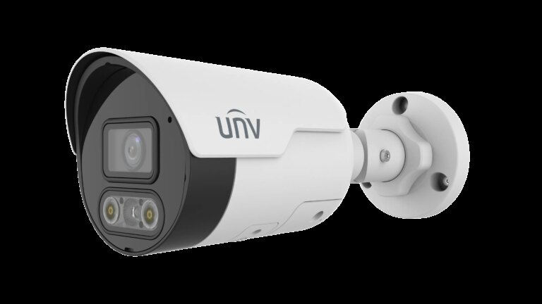 Uniview UNV 4MP Dual Light ColorHunter Bullet IP Camera 4mm | IPC2124LE-ADF40KMC-DL