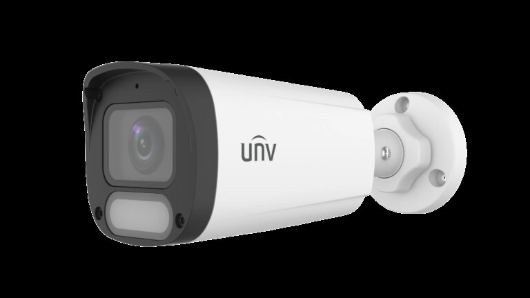 Uniview UNV 4MP Owlview Wise-ISP Fixed Warm Light Bullet IP Camera 2.8mm | IPC2314LE-ADF28K-WP-L