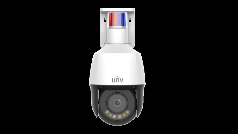 Uniview UNV 4MP Wise-ISP Tri-Guard Warm light Network PTZ IP Camera 2.7-13.5mm (5x Optical Zoom) | IPC6324LWH-AX5C-VG2