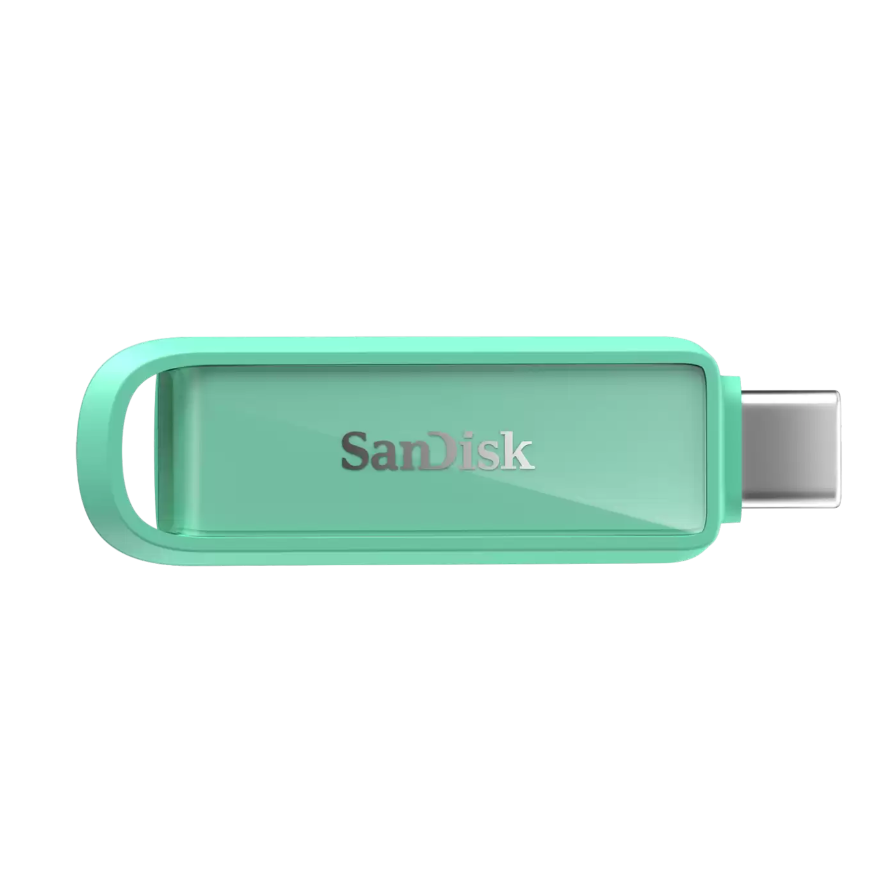SanDisk Phone Drive with USB-C SanDisk Phone Drive with USB-C, Seafoam Green, 256GB - Image 1