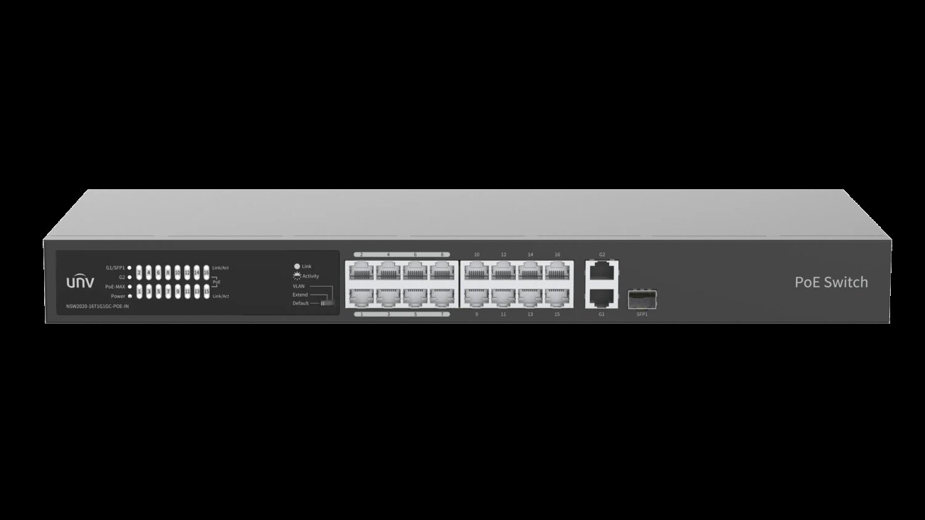 1x SFP port