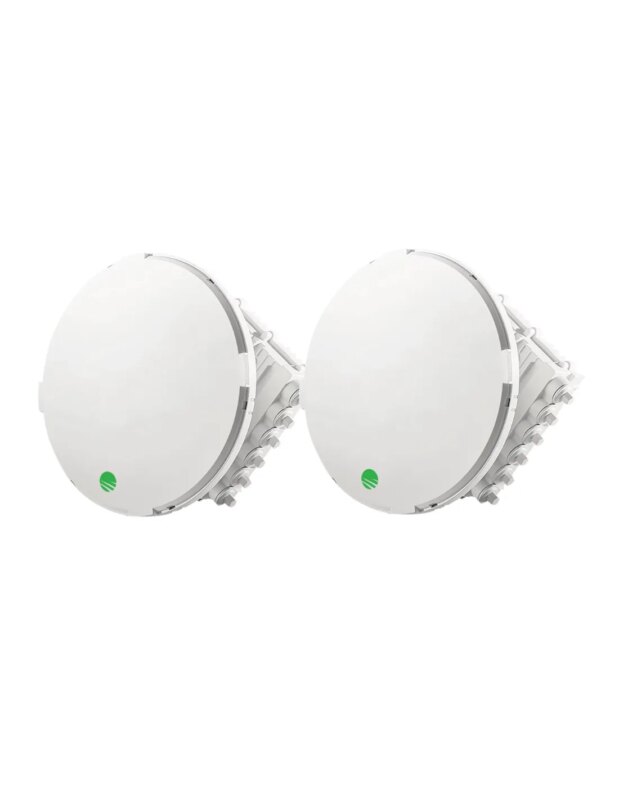 Siklu E-Band (80GHz) Complete PTP link FDD 1Gbps. 1ft EXT Antennas | SK-EH1200FX-1000-1FT