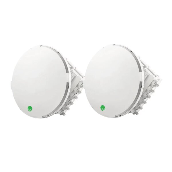 Siklu E-Band (80GHz) Complete PTP link FDD 1Gbps. 2ft EXT Dual-Band Antennas w/ 5GHz Failover Feed | SK-EH1200FX-1000-DB