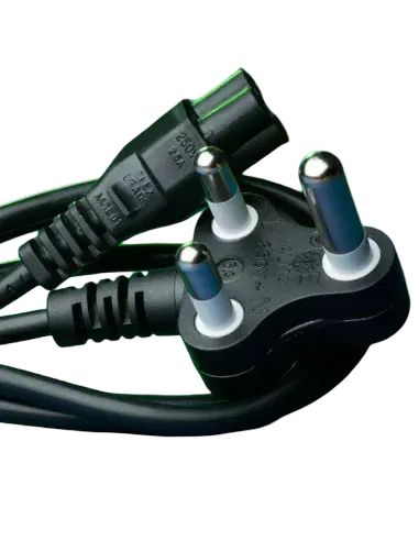 Power Cord (Clover) 3 Pin South African