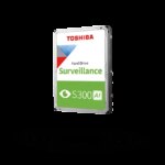 Toshiba S300 AI 8TB Surveillance HDD 3.5" | HDEB028ZSA51F