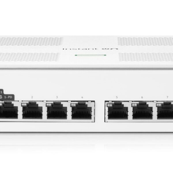 HPE Networking Instant On 1840 8 Port Gigabit Switch | S5E25A