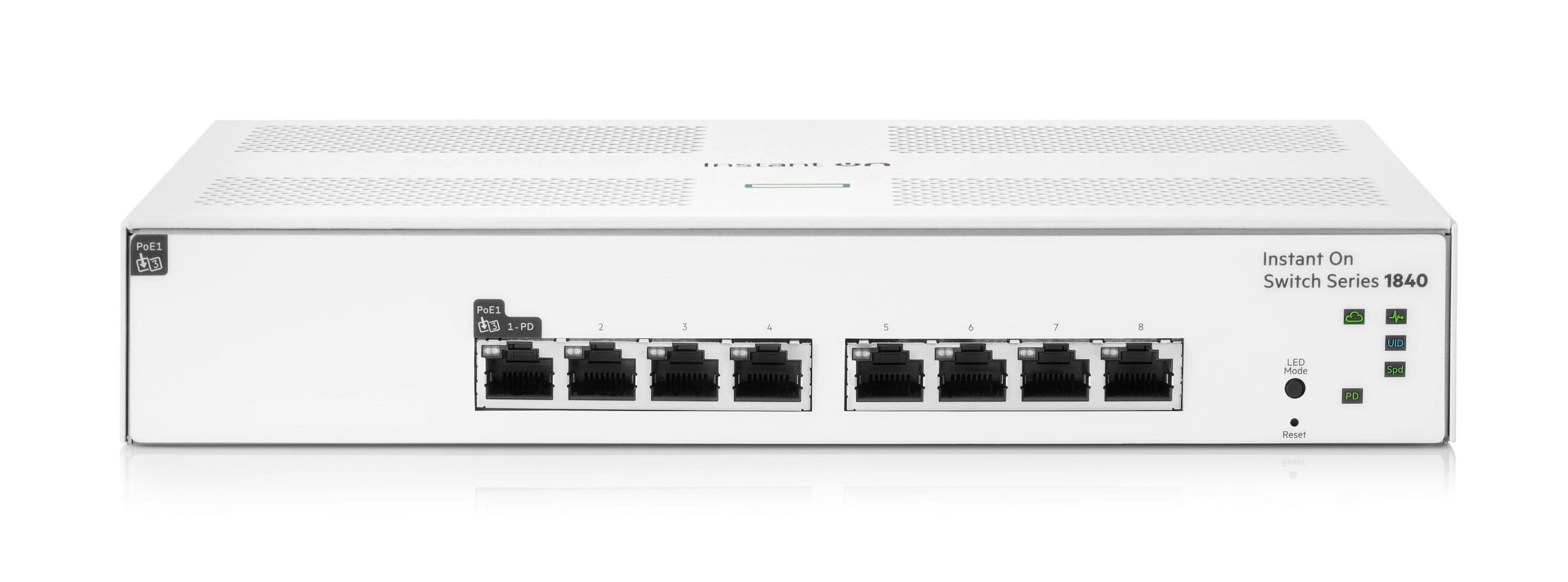 HPE Networking Instant On 1840 8 Port Gigabit Switch | S5E25A HPE Networking Instant On 1840 8 Port Gigabit Switch | S5E25A